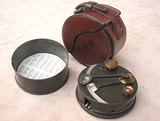 Elliott Brothers London pocket box sextant with case